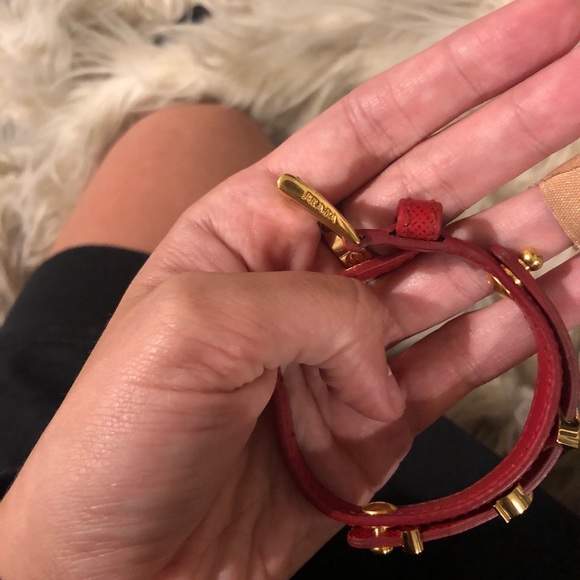 Rare Prada Saffiano leather Bracelet - Picture 4 of 4
